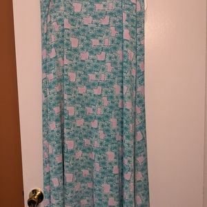 LuLaRoe Maxi skirt size large